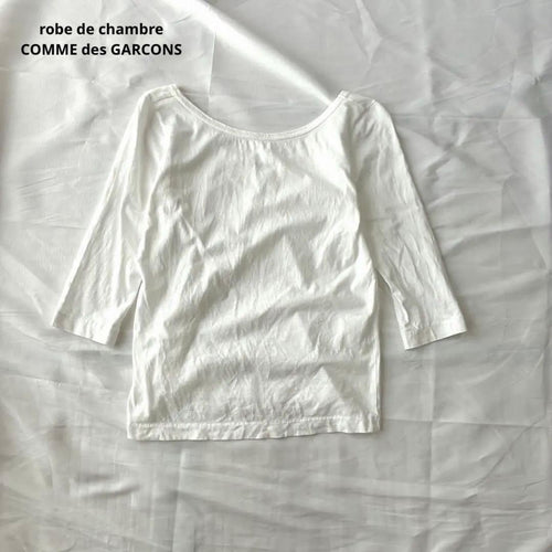 Comme Des Garcons Half-Sleeve Three-Quarter-Sleeve Robe De Chambre