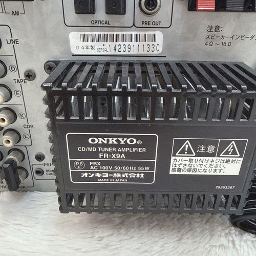 Onkyo Mini Component Systems Fr-Sx9A D-Sx9A Fr-X9A Mdlp