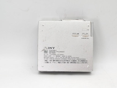 Sony Portable Md Player Mz-R900