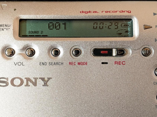 Sony Portable Md Player Mz-R900