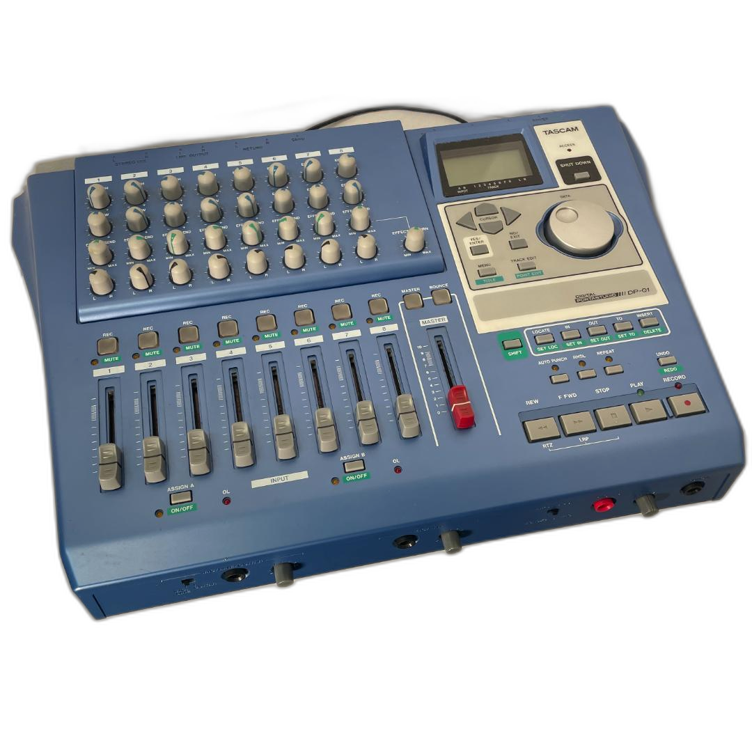 Tascam Multi -Track Recorder Dp-01 Mtr Hdd Digital Portastudio