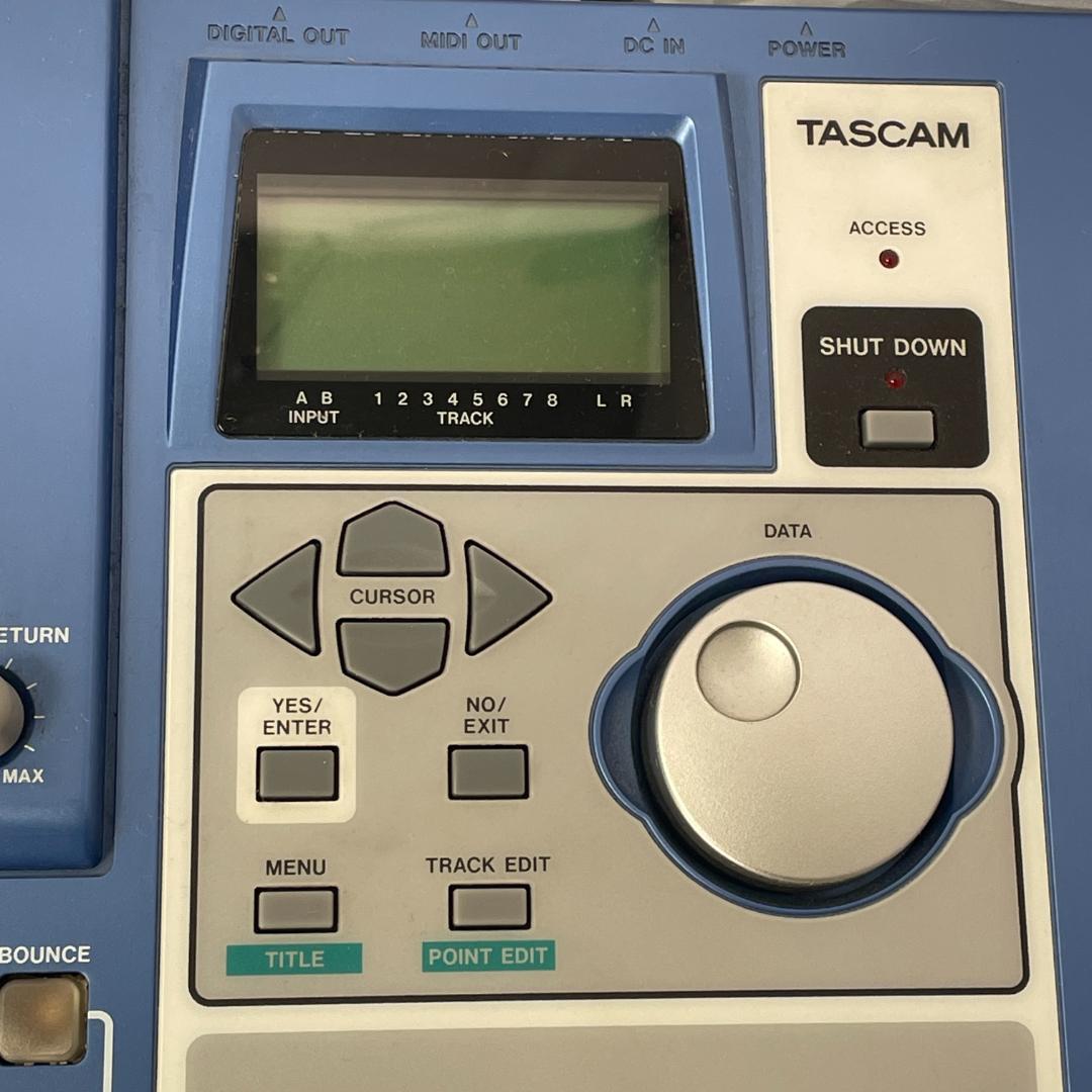 Tascam Multi -Track Recorder Dp-01 Mtr Hdd Digital Portastudio
