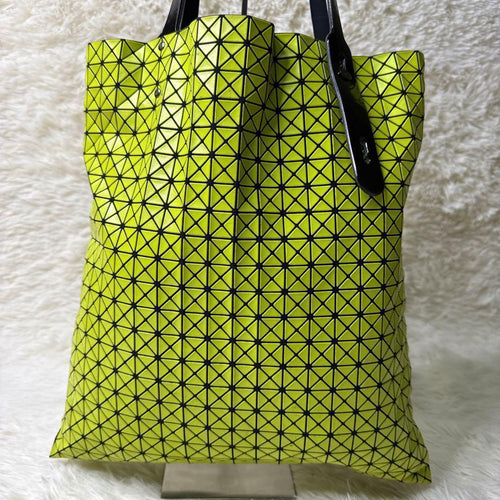 Baobao Isseymiyake Tote Bags Issey Miyake Bag Lime Yellow