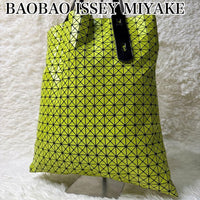 Baobao Isseymiyake Tote Bags Issey Miyake Bag Lime Yellow