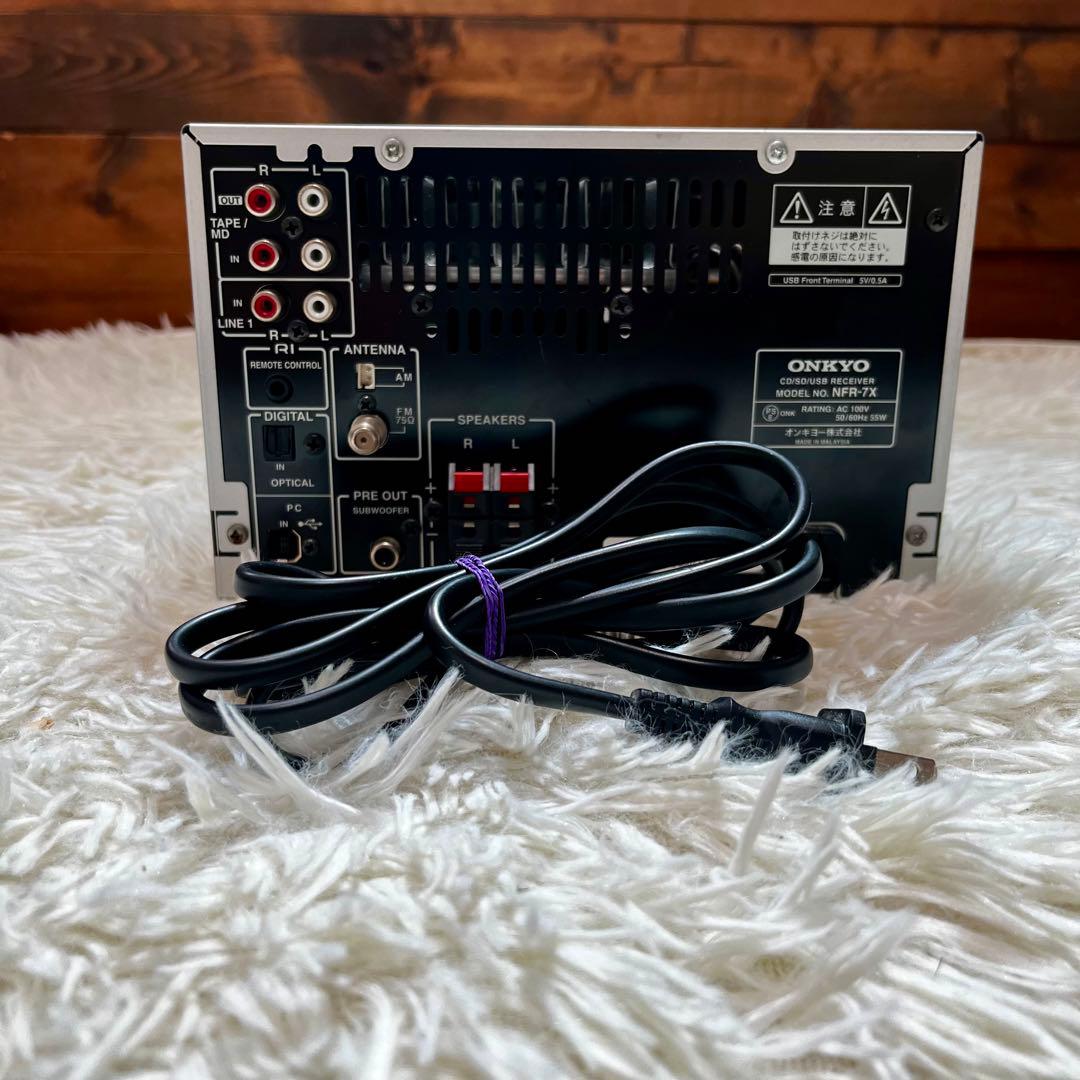 Mini Component Systems Bluetooth Onkyo Nfr-7X Cd/Sd/Usb