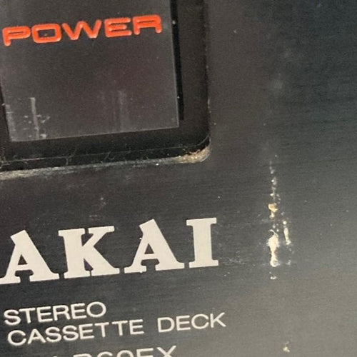 Cd, Md Cassette Decks Akai Gx-R60Ex 1987