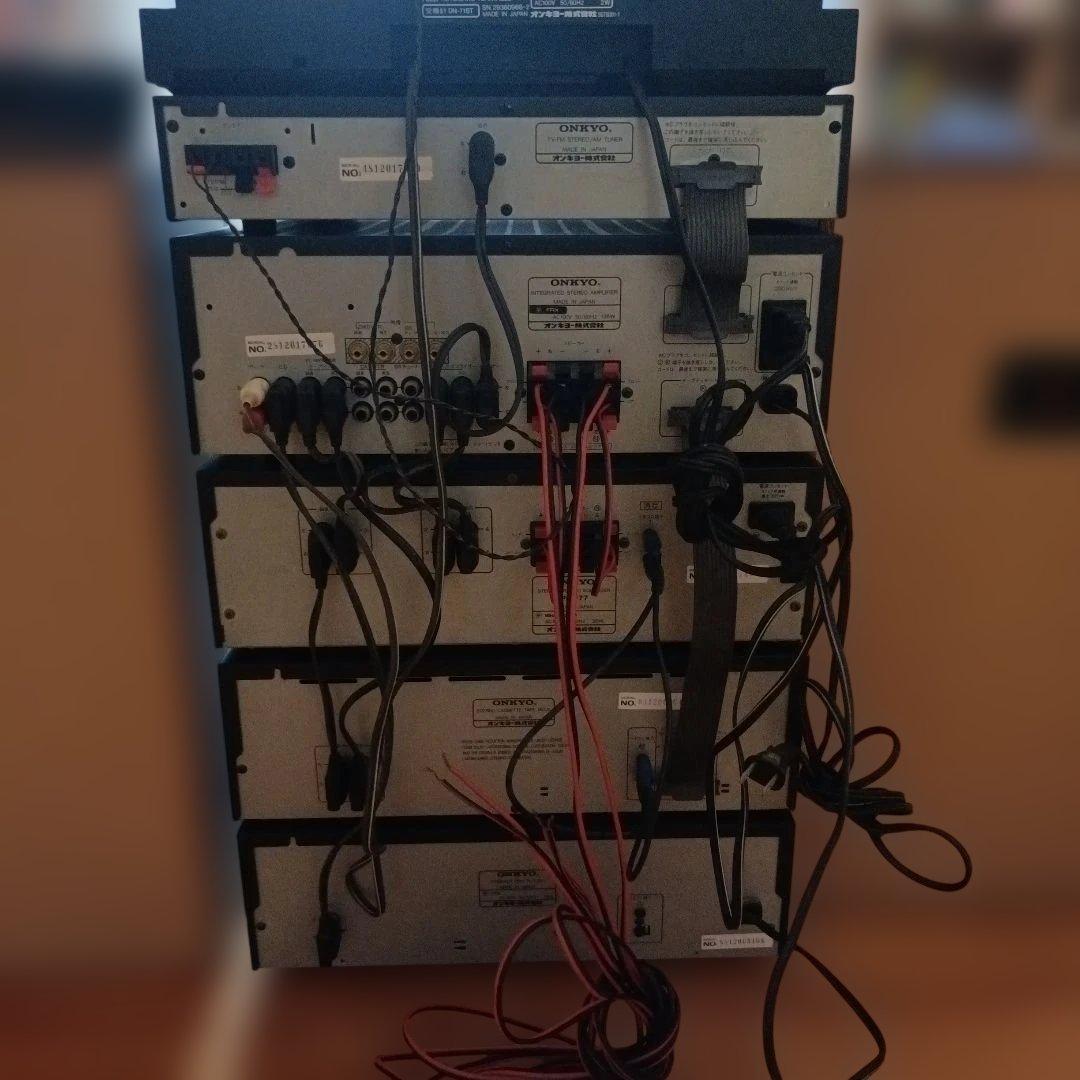 Onkyo Mini Component Systems Pl-33X Pt-F77 Pa-F55