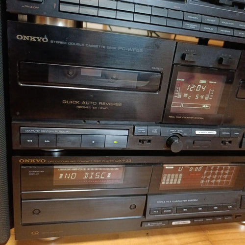 Onkyo Mini Component Systems Pl-33X Pt-F77 Pa-F55