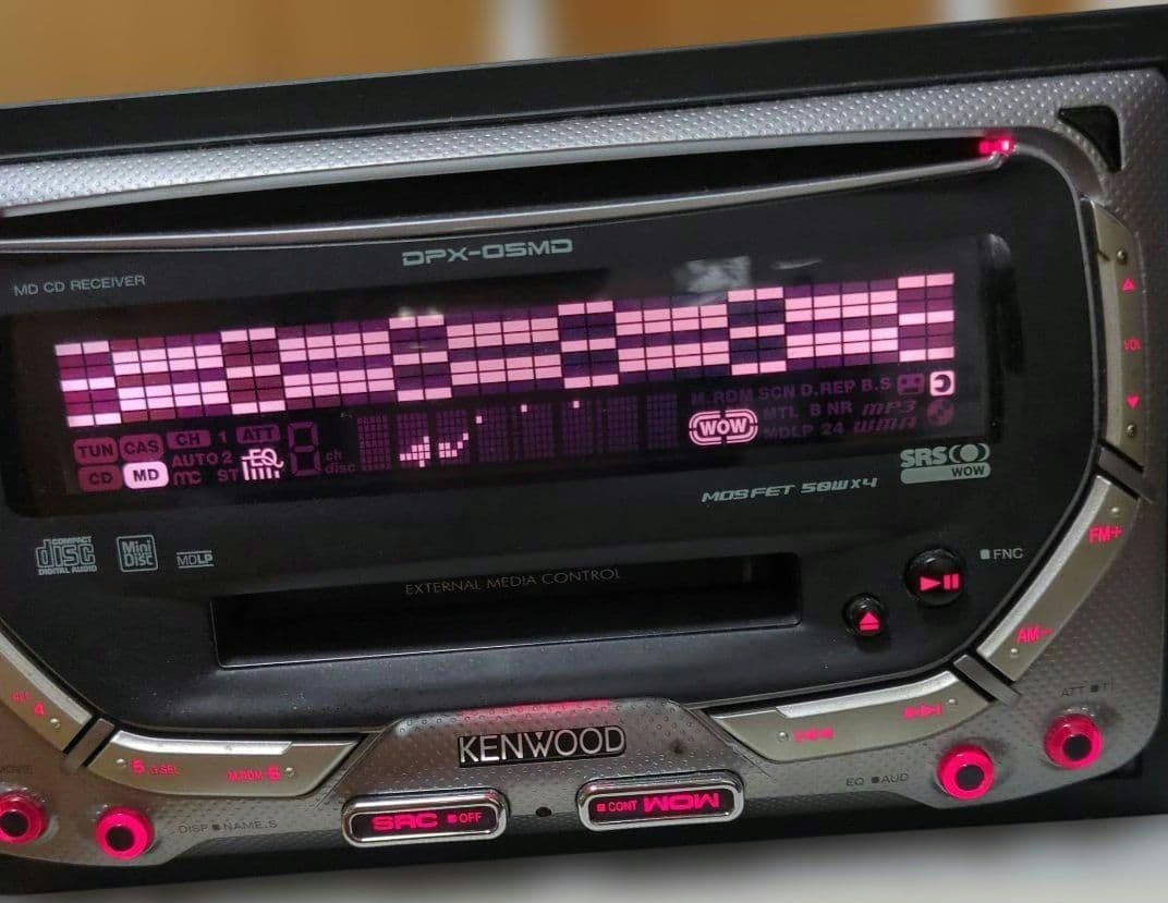 Kenwood Decks, Players Changers Dpx-05Md Cdmd 2Din