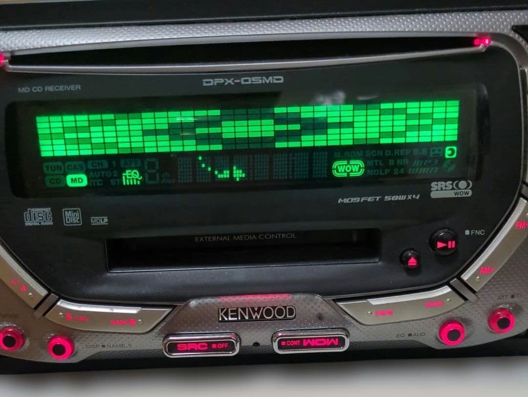 Kenwood Decks, Players Changers Dpx-05Md Cdmd 2Din