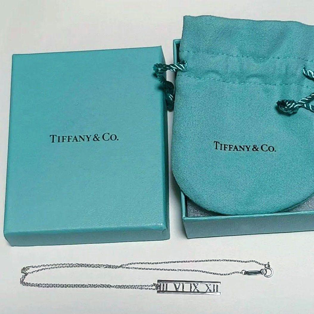Tiffany Necklaces Co K18Wg 3.64G 750