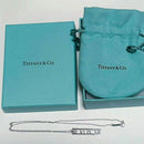 Tiffany Necklaces Co K18Wg 3.64G 750