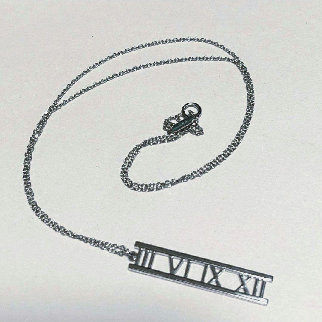 Tiffany Necklaces Co K18Wg 3.64G 750