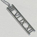 Tiffany Necklaces Co K18Wg 3.64G 750