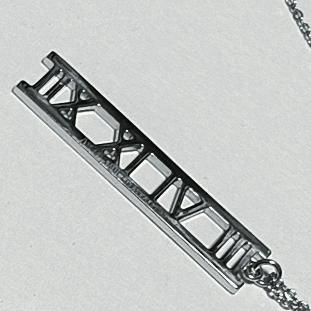 Tiffany Necklaces Co K18Wg 3.64G 750