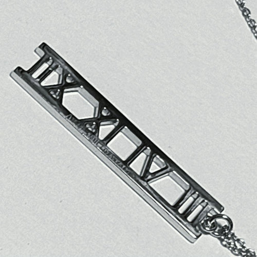 Tiffany Necklaces Co K18Wg 3.64G 750