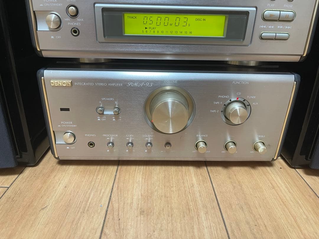 Denon Cd, Md Cassette Decks Pma 9.5 Dcd Drr 7.5S