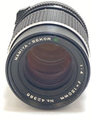 Mamiya Lens (Single Focus) Sekor C F4
