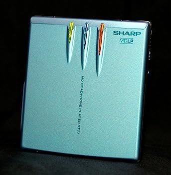 Portable Md Player Sharp Md-St77-A Mdlp
