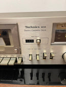 Cd, Md Cassette Decks Technics Rs-M33