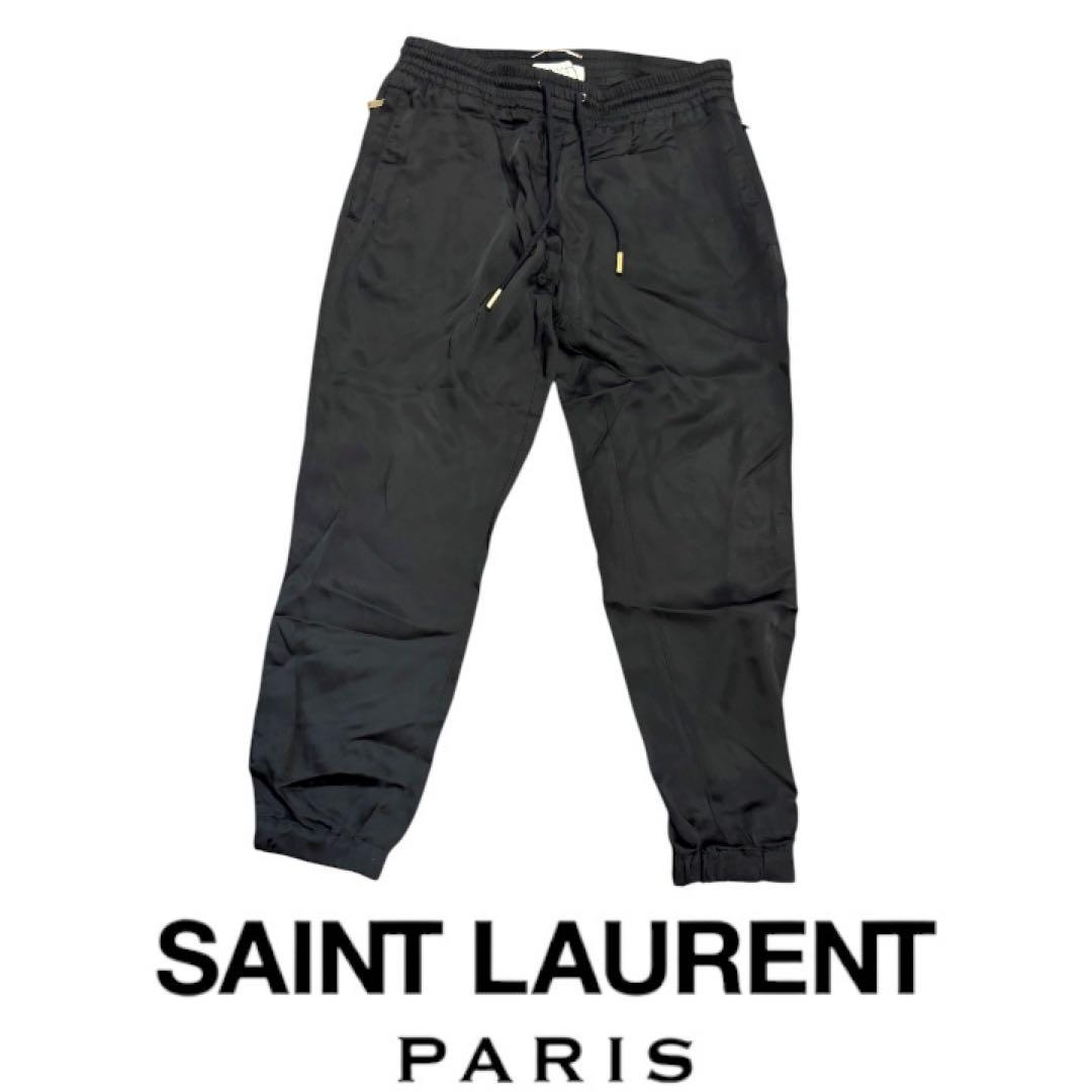 Saint Laurent Paris Wide-Leg Pants Loose-Fitting Celine