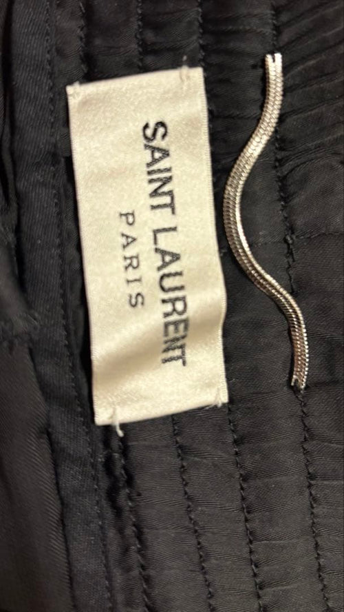 Saint Laurent Paris Wide-Leg Pants Loose-Fitting Celine