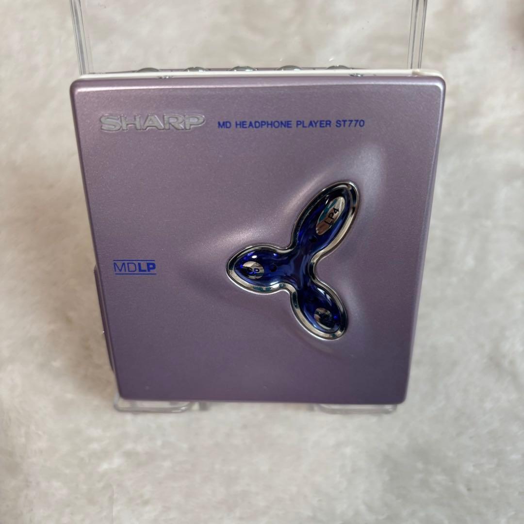 Sharp Portable Md Players Headphone Player St770