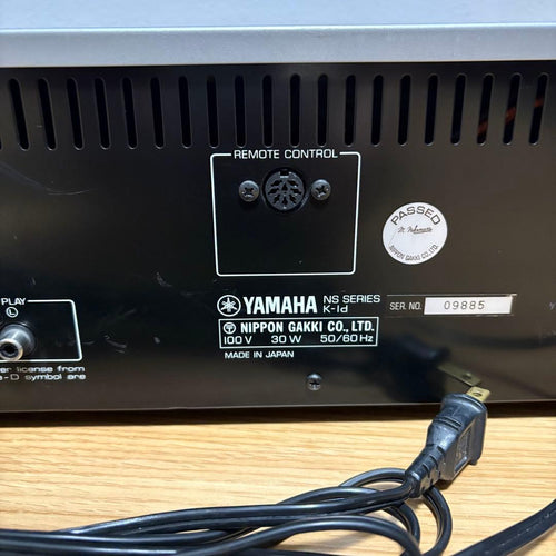 Yamaha Cd, Md Cassette Decks K-1D