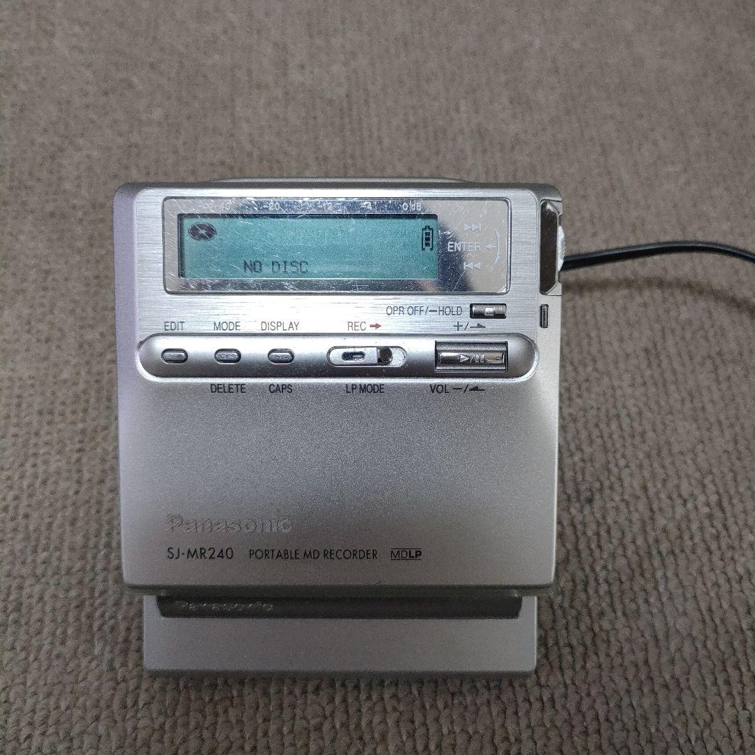 Panasonic Portable Md Player Sj-Mr240