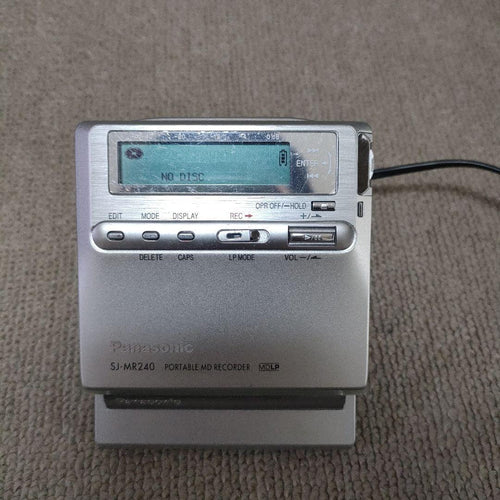 Panasonic Portable Md Player Sj-Mr240
