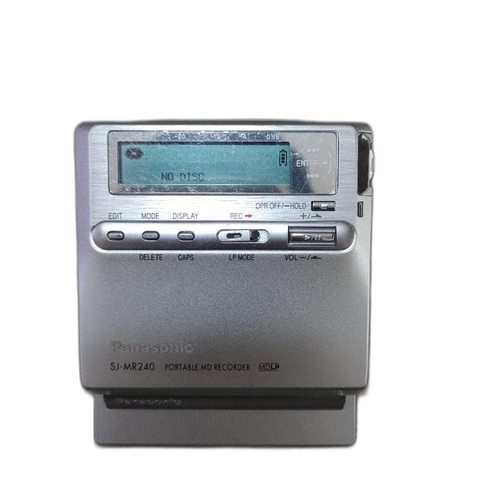 Panasonic Portable Md Player Sj-Mr240