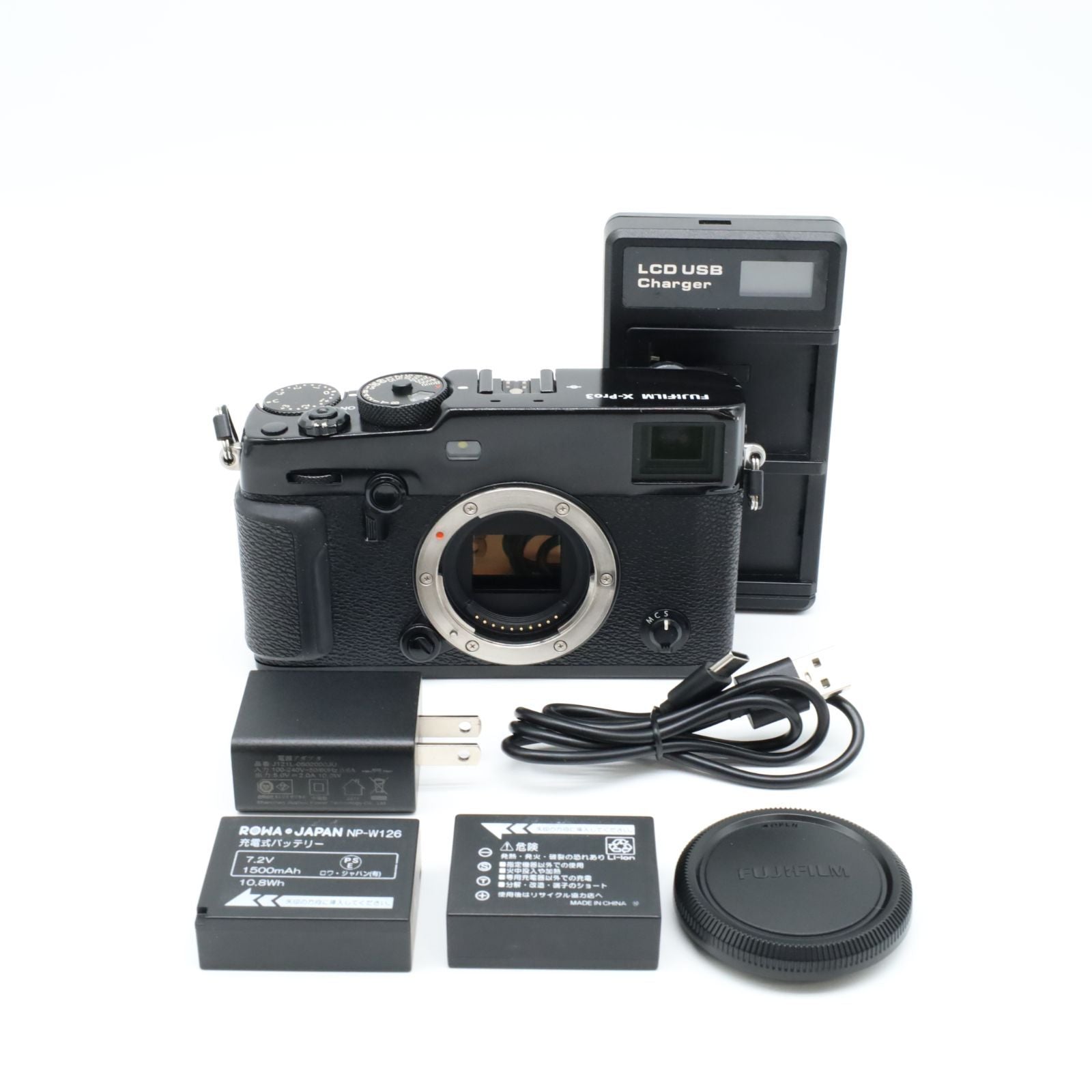 Fujifilm Mirrorless Interchangeable Lips 1,473 X-Pro3 #44002