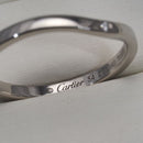 Cartier Ring 3P 54 Pt950 #193387