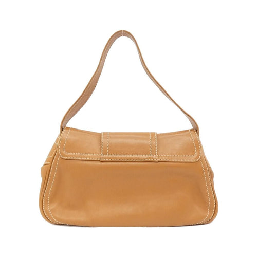 Celine Shoulder Bag Brown( Gold(