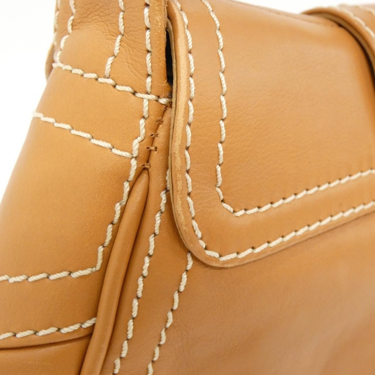Celine Shoulder Bag Brown( Gold(