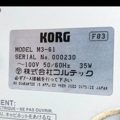 Korg Other M3 61 M3-61