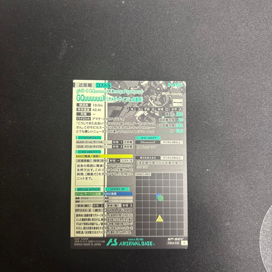Mobile Suit Gundam Arsenal Base Gquuuuuux( U Sp-Sec