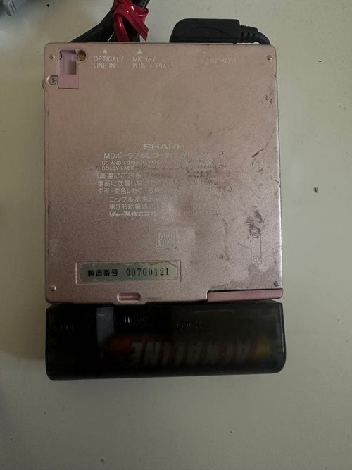 Portable Md Players Sharp Md-Mt66