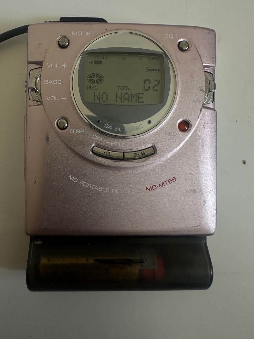 Portable Md Players Sharp Md-Mt66