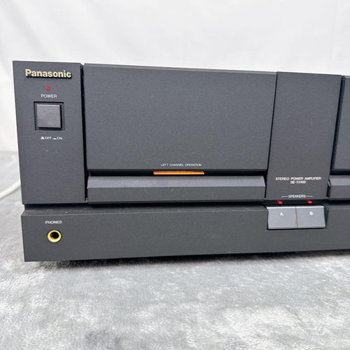 Panasonic Power Amplifiers D18 Se-Tx100