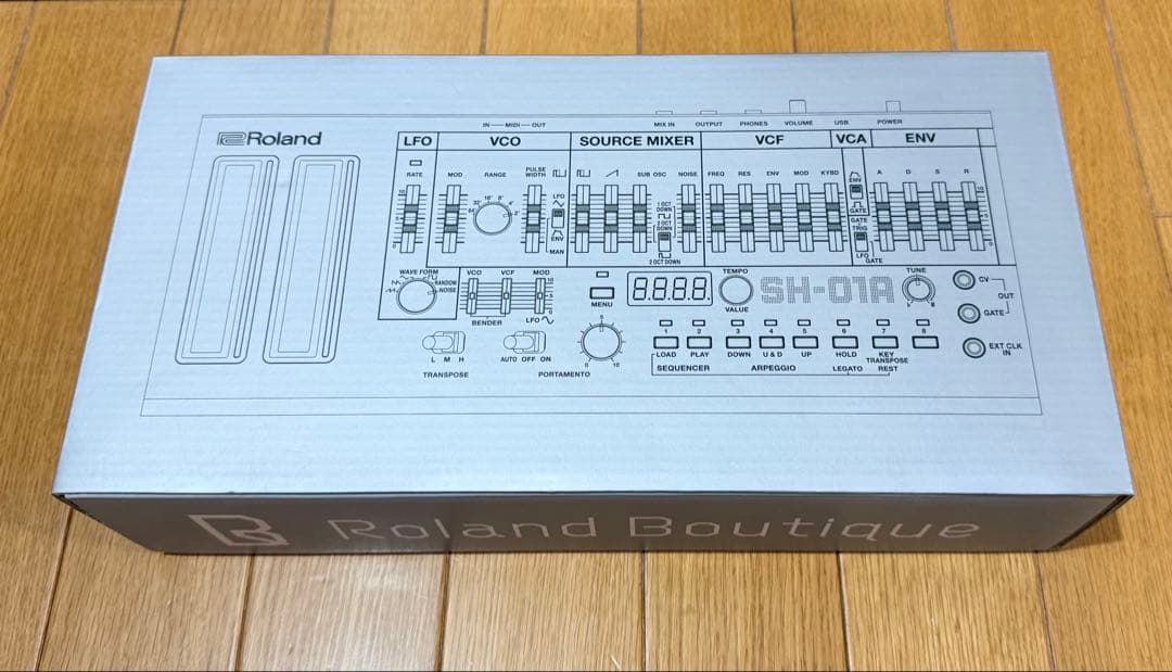 Roland Analog Synthesizers Boutique Sh-01A Red