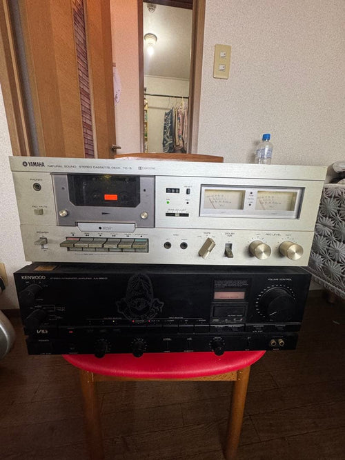 Yamaha Cd, Md Cassette Decks Yamahakx-393 &Kenwoodkac-8104