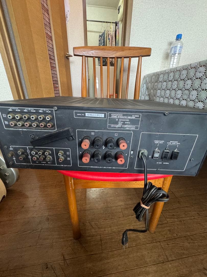 Yamaha Cd, Md Cassette Decks Yamahakx-393 &Kenwoodkac-8104