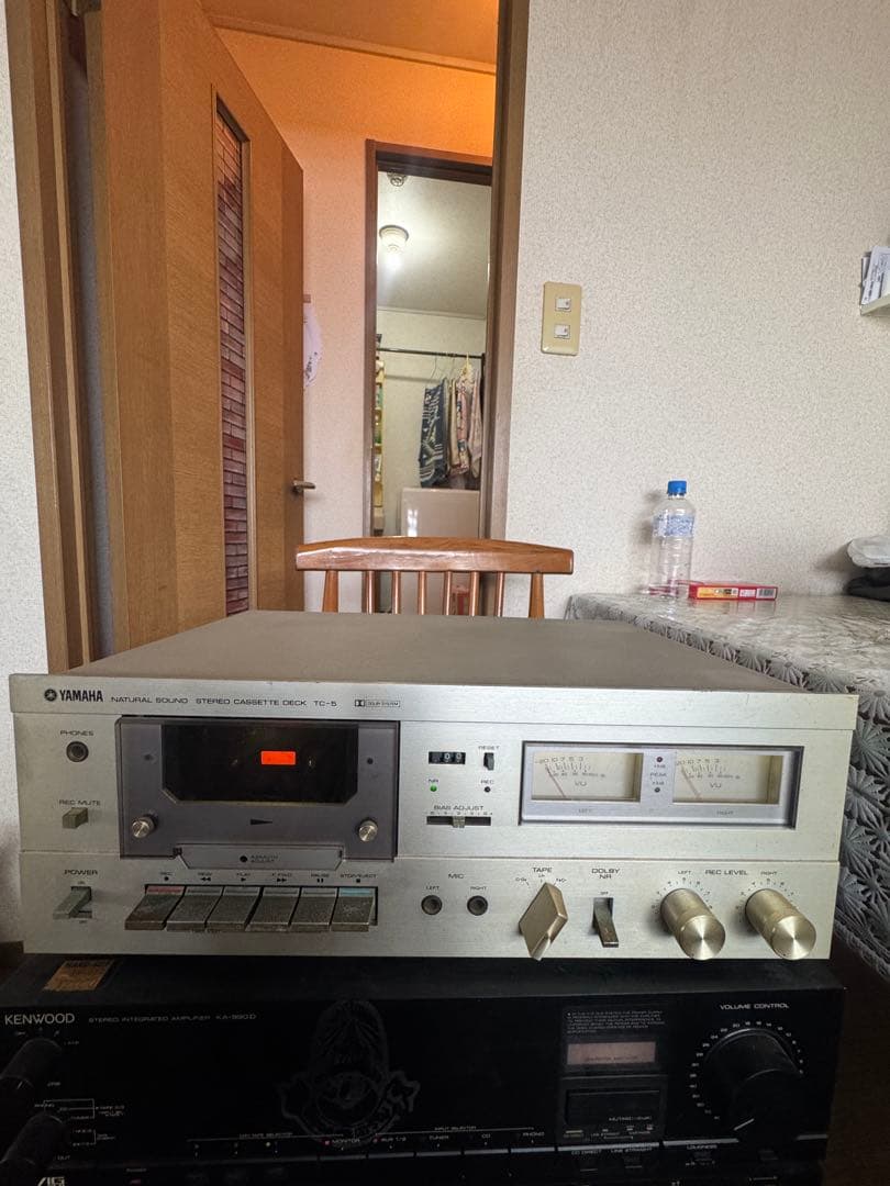 Yamaha Cd, Md Cassette Decks Yamahakx-393 &Kenwoodkac-8104