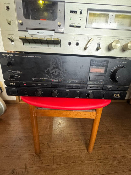 Yamaha Cd, Md Cassette Decks Yamahakx-393 &Kenwoodkac-8104