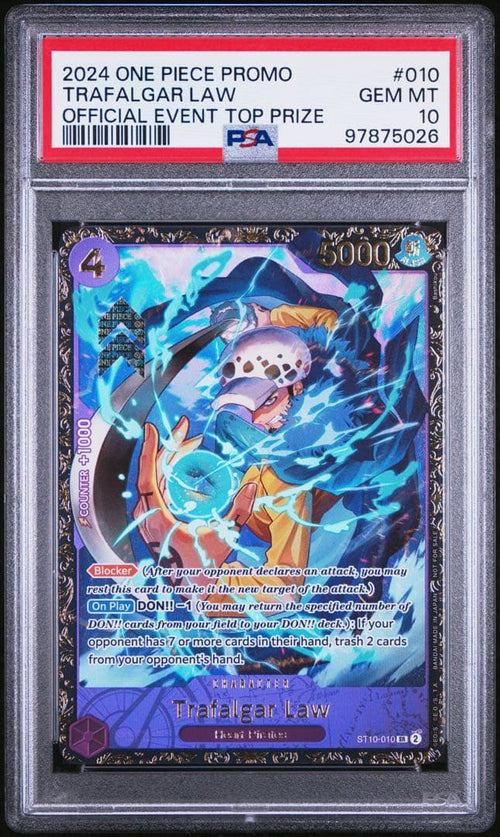 One -Piece Card Game Cs Psa10