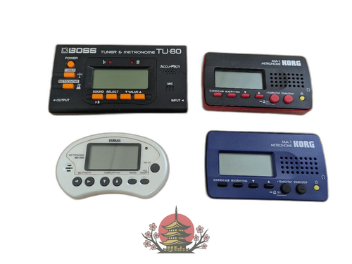 Metronome Boss Tu-80 Korg Ma-1 Yamaha Me-200