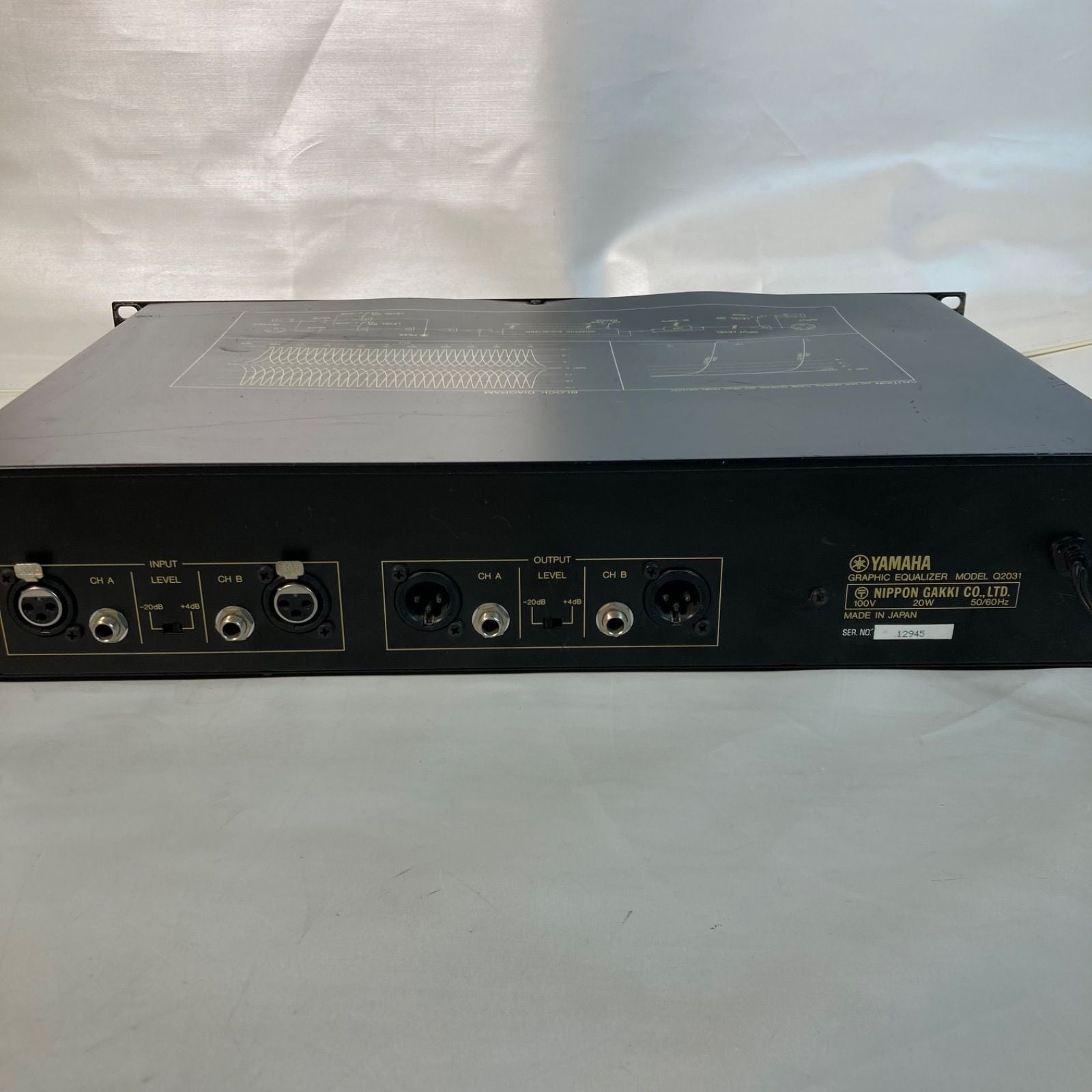 Equalizer Yamaha Graphic Model Q2031
