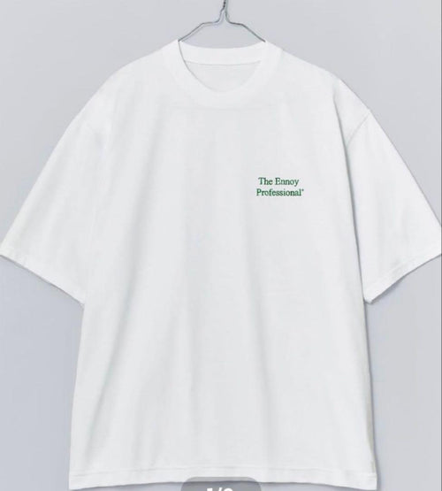 Ennoy T-Shirts Professional S/S T-Shirt (White X Green)