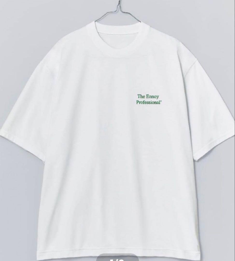 Ennoy T-Shirts Professional S/S T-Shirt (White X Green)